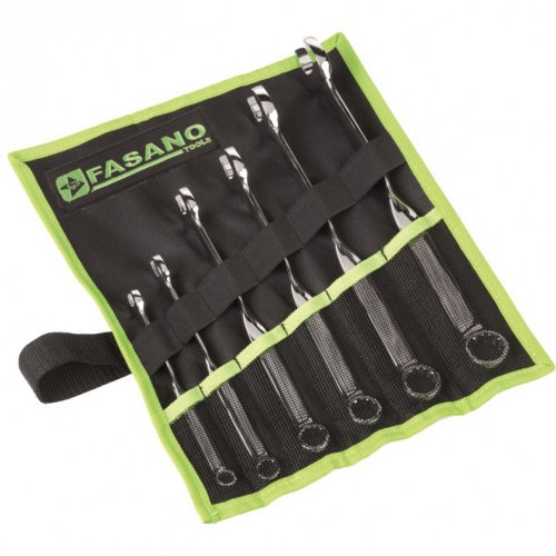 Набор рожково-накидных повернутых ключей Fasano FG 612B/SP