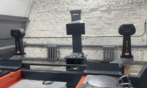 Стенд развал схождения Well Kraft Genie 3D