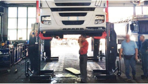 Подкатные колонны Autop Stenhoj Mobile 75 H (Германия) Для СТО: Автоподъемник: (Акции, Доставка)!