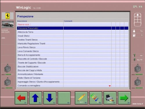 Стенд розвал сходження 3D Fasep ATOMIC.XP