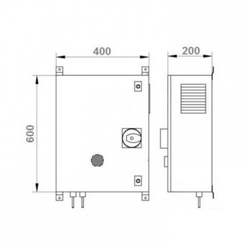 Консоль управління Ravaglioli RAVRT003D/KIT