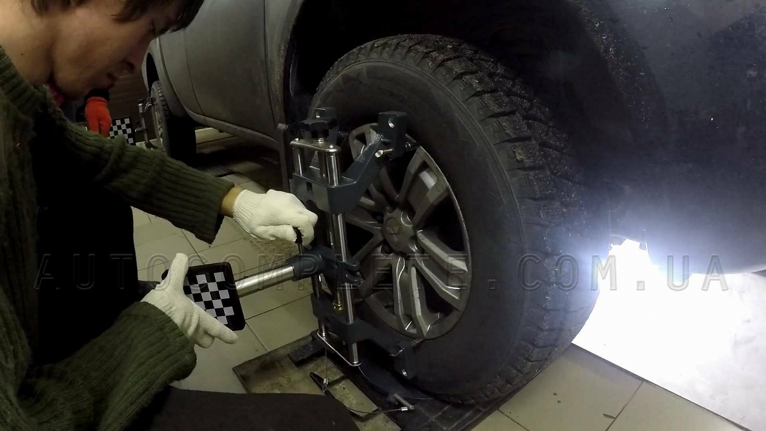 Стенд развал схождения Well Kraft Genie 3D