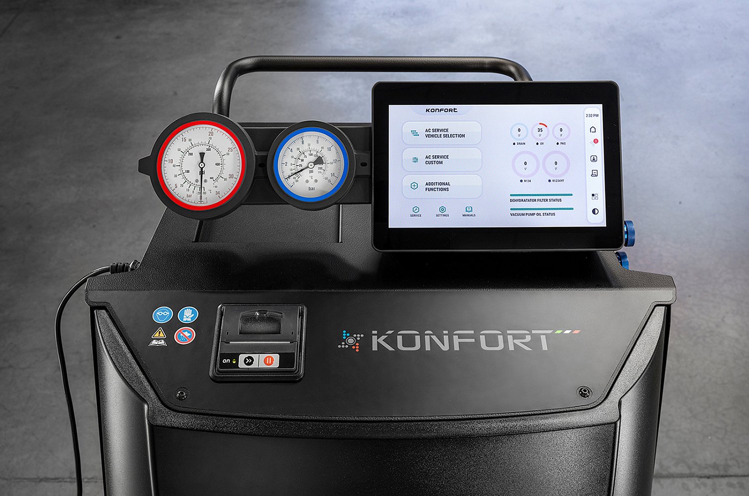 Автоматическая станция для заправки автокондиционеров TEXA KONFORT 780 TOUCH