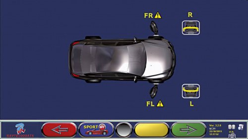 Переносные стойки для быстрой диагностики Ravaglioli Quick Control STDA3D/QC