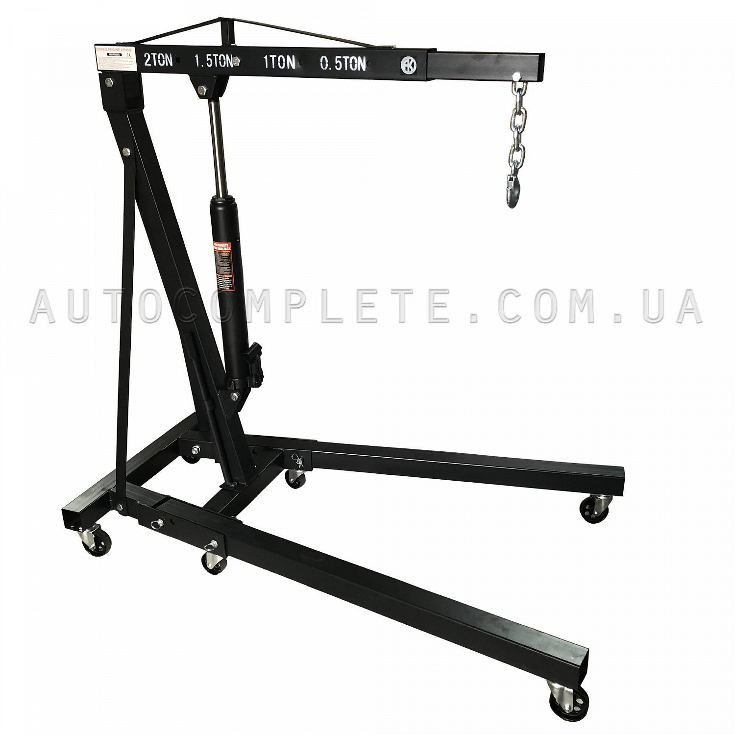 Кран подкатной гидравлический 2т Well Kraft SC9802