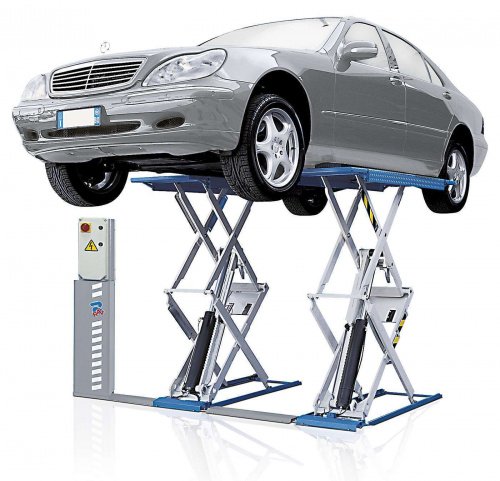 Подъемник ножничный 3-4т Ravaglioli RAV 518-535-540 с регулируемой длиной платформ (Италия) Для СТО: Автоподъемник: (Акции, Доставка)!