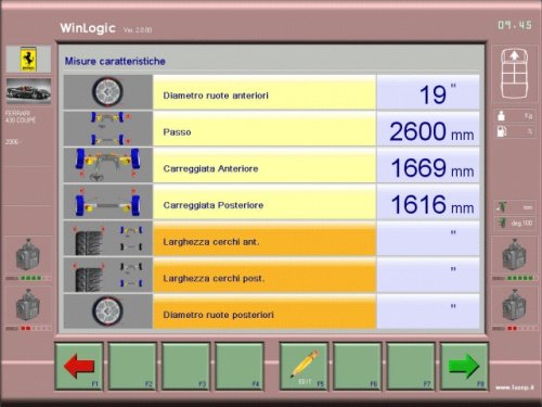 Стенд розвал сходження 3D Fasep ATOMIC.XP