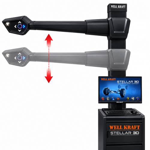 Стенд развал схождения Well Kraft Stellar 3D ABSC