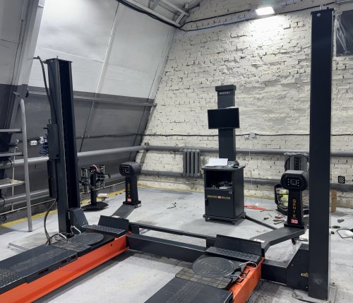 Стенд развал схождения Well Kraft Genie 3D