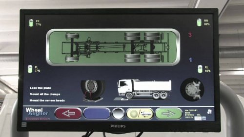 Вантажний стенд розвал сходження Ravaglioli TD8060TWSR