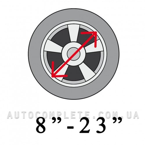 Триточкові захвати для дисків 8"-23" Ravaglioli STDA34E