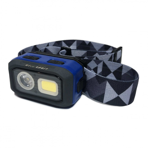 Ліхтар налобний світлодіодний 500lm Well Kraft ZF6578 з сенсорним керуванням