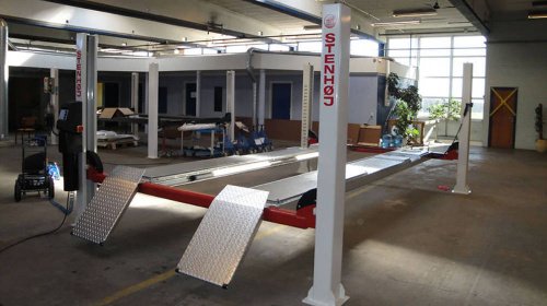 Подъемник четырехстоечный 5.2т Autop Stenhoj Major 5230 (Германия) Для СТО: Автоподъемник: (Акции, Доставка)!