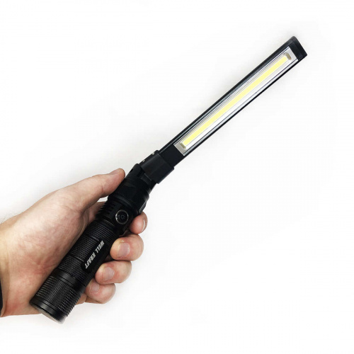 Профессиональный светодиодный фонарь 280lm Well Kraft ZF7547 с поворотной лампой и магнитом