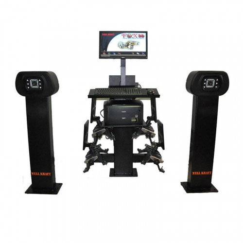 Стенд развал схождения Well Kraft Fox 3D