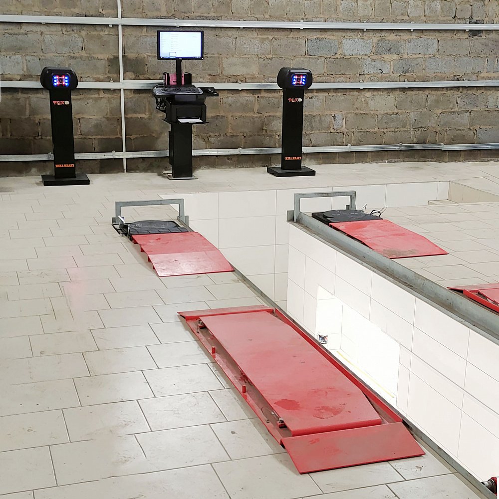 Стенд развал схождения Well Kraft Fox - Дружковка (Донецкая область)