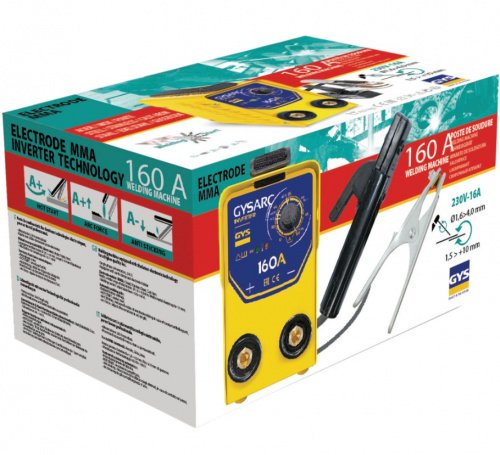 Ручная дуговая сварка GYS GYSARC 160 (014664)