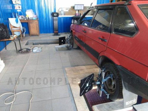 Стенд развал схождения Well Kraft Fox 3D