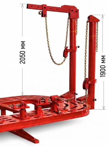 Платформенный стапель для рихтовки кузова Well Kraft 300