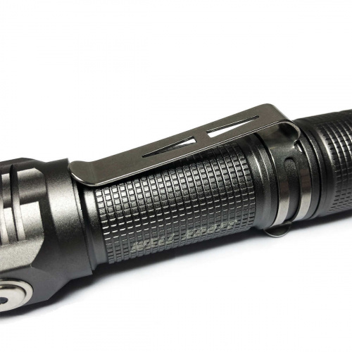 Ручний світлодіодний ліхтарик 1100lm Well Kraft ZF7735 з магнітом та кліпсою