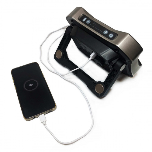 Прожектор светодиодный 2000lm Well Kraft ZF6915 с Bluetooth колонкой и функцией PowerBank