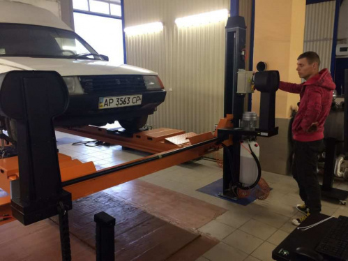 Стенд развал схождения Well Kraft Genie 3D