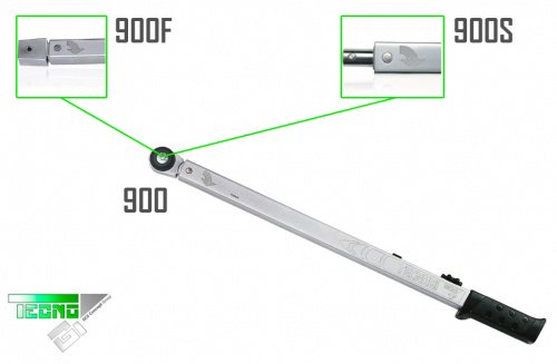 Динамометрический ключ с рычажным механизмом 60-350 Nm Tecnogi 930F
