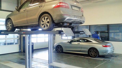 Подъемник плунжерный Autop Stenhoj Masterlift 2.35 Combi (Германия) Для СТО: Автоподъемник: (Акции, Доставка)!