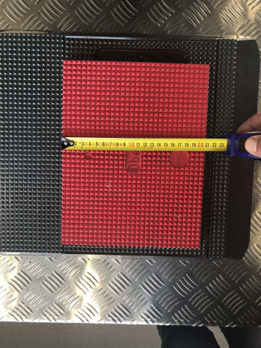 Комплект гумових пластин AutopStenhoj 20 мм для платформних підйомників 4 шт. (11005) Для СТО: Автопідйомник: (Акції, Доставка)!