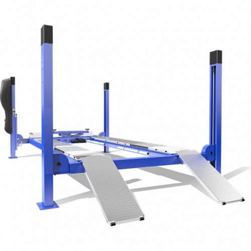 Подъемник четырехстоечный 5.5т AMI 5.5 N-WAY под развал схождение (Чехия) Для СТО: Автоподъемник: (Акции, Доставка)!