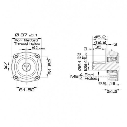 Помпа Lavor CL 54-20 11-200 с левым валом