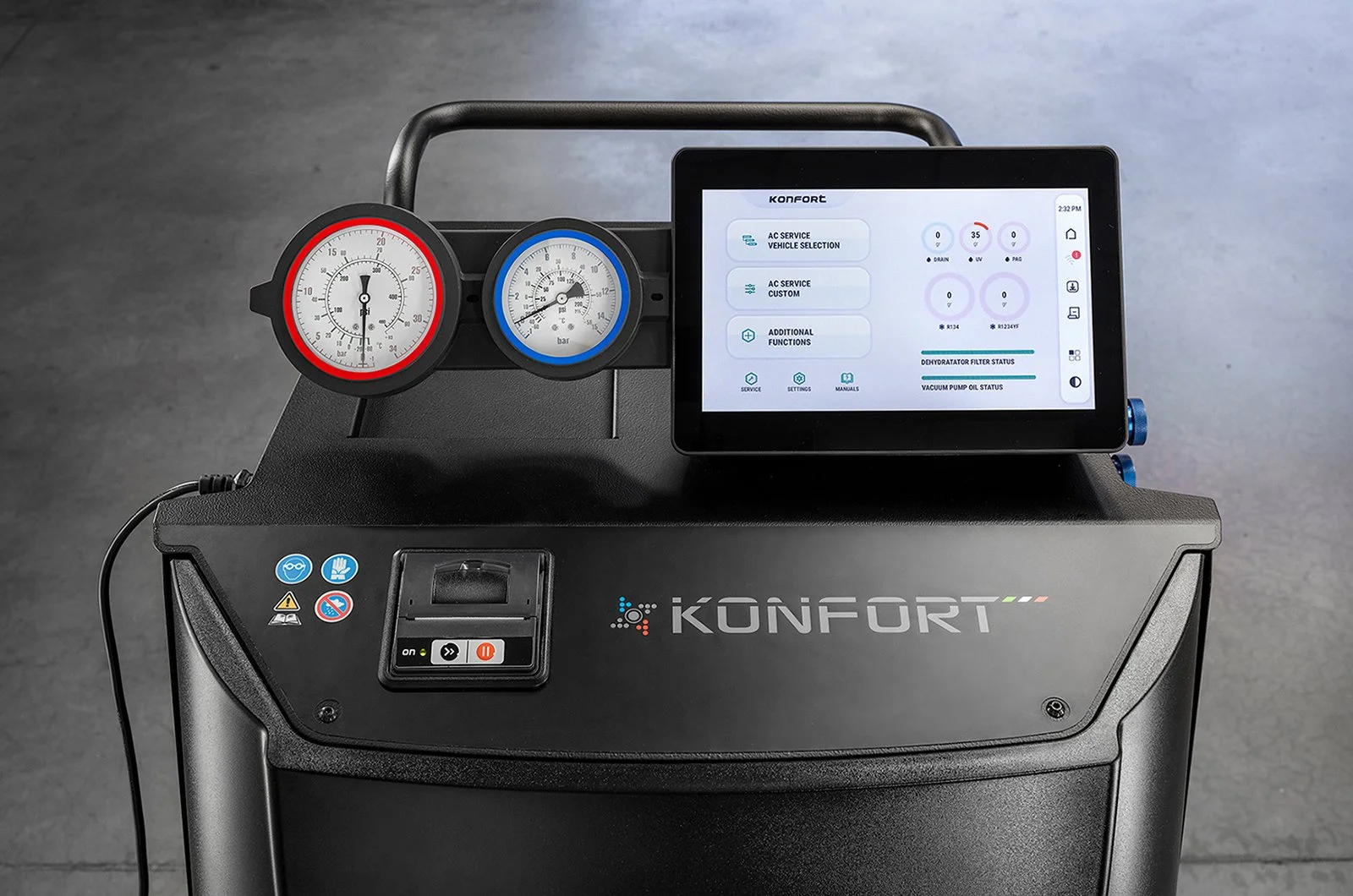 Автоматична станція для заправки автокондиціонерів TEXA KONFORT