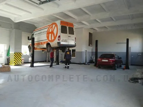 Підйомник двостійковий 4т Well Kraft 2140 (Німеччина-Китай) Для СТО: Автопідйомник: (Акції, Доставка)!
