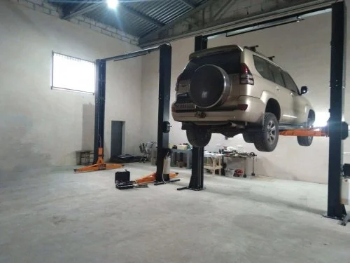 Подъемник двухстоечный 5.5т Well Kraft 3150 - 3150M (Германия-Китай) Для СТО: Автоподъемник: (Акции, Доставка)!