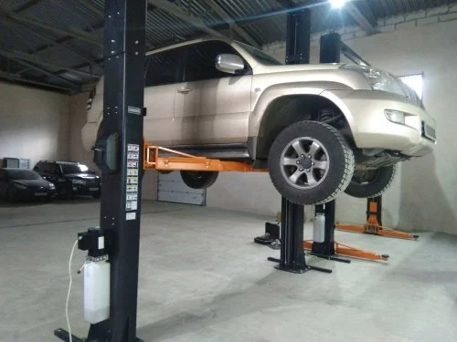 Подъемник двухстоечный 5.5т Well Kraft 3150 - 3150M (Германия-Китай) Для СТО: Автоподъемник: (Акции, Доставка)!