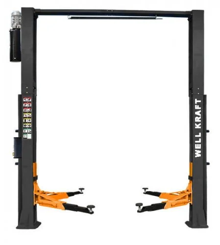 Подъемник двухстоечный 6т Well Kraft 3460 (Германия-Китай) Для СТО: Автоподъемник: (Акции, Доставка)!