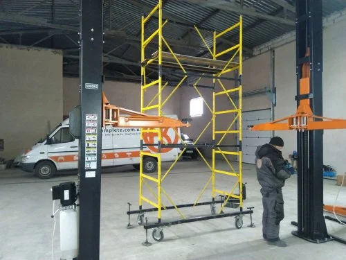 Подъемник двухстоечный 5.5т Well Kraft 3150 - 3150M (Германия-Китай) Для СТО: Автоподъемник: (Акции, Доставка)!